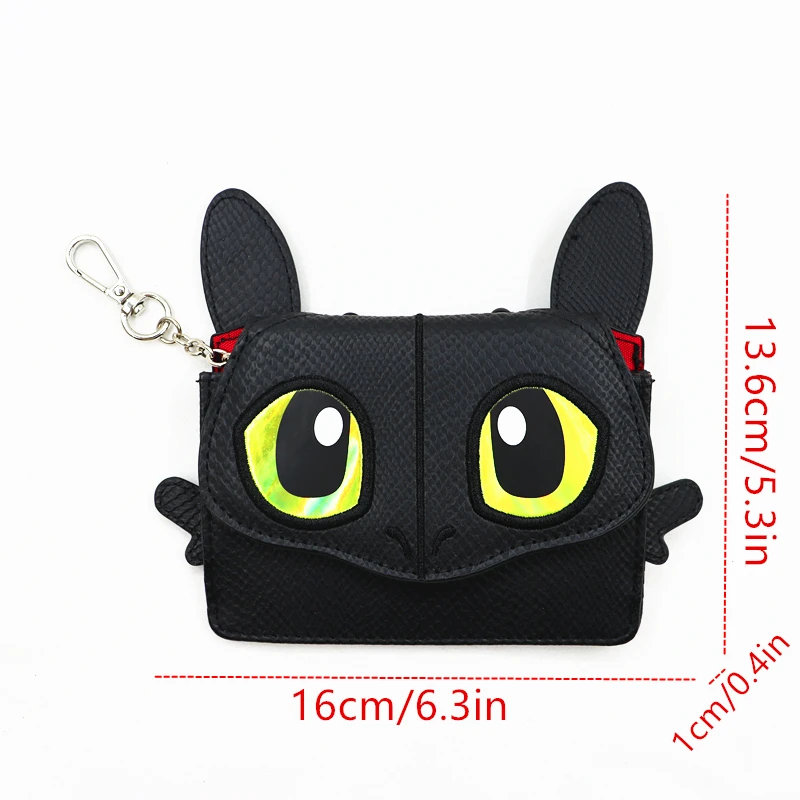 Dragon 3D Animal Shaped Wallet, Cute Women's Coin Purse, Keychain Bag For Women