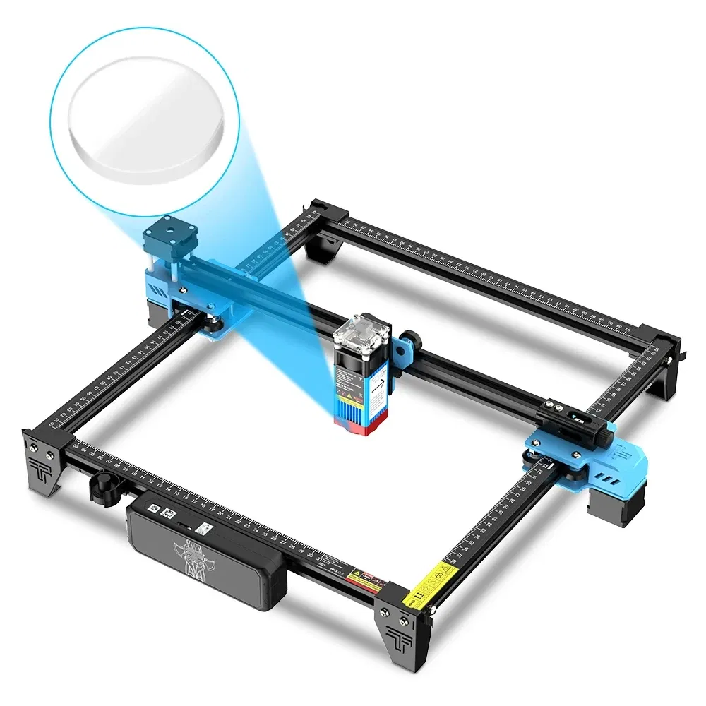 Color: Green - Twotrees 80w Laser Enagraver Lens Replacement Lens For TTS-55 PRO/TTS-10 PRO/TTS-20 PRO/TS2-10W/TS2-20W Laser Engraving Machine