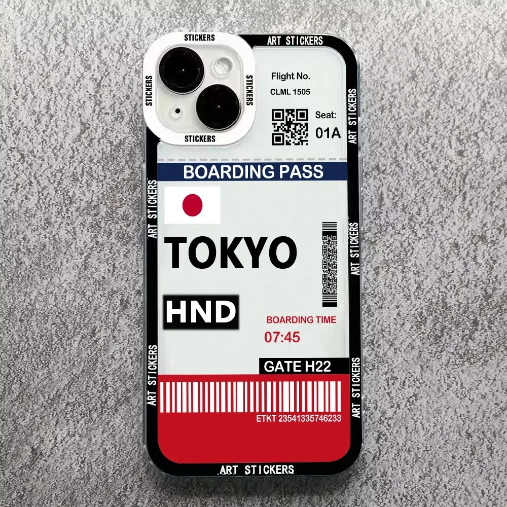 Color: Gold, Material: Genuine Leather - World City Travel Ticket Label Phone Case For Samsung Galaxy S10 S20 S21 S22 S23 S24 FE Plus Ultra Note 20 New York Paris