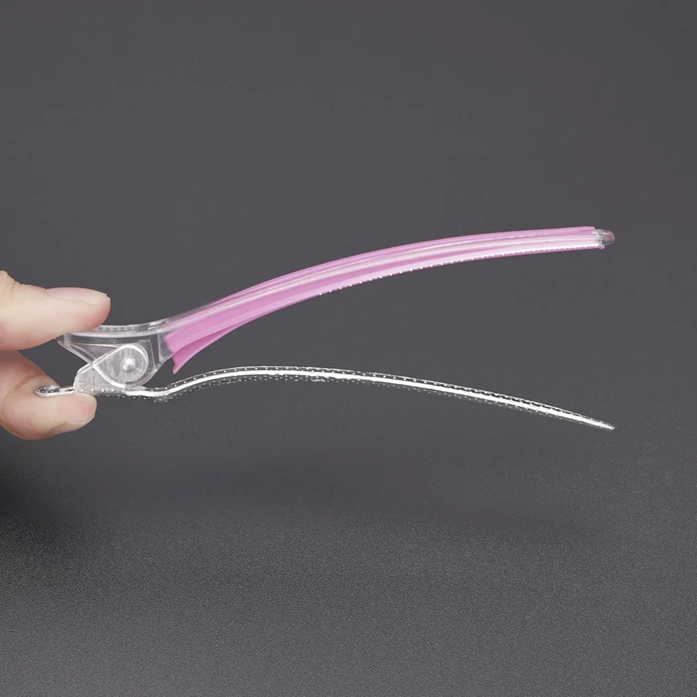 Color: PURPLE, Ships From: CN - 12pcs Heat-Proof Hairpins Hairdressing Sectioning Cutting Hair Clamps Anti-static Women's Hair Clips Styling Accessories