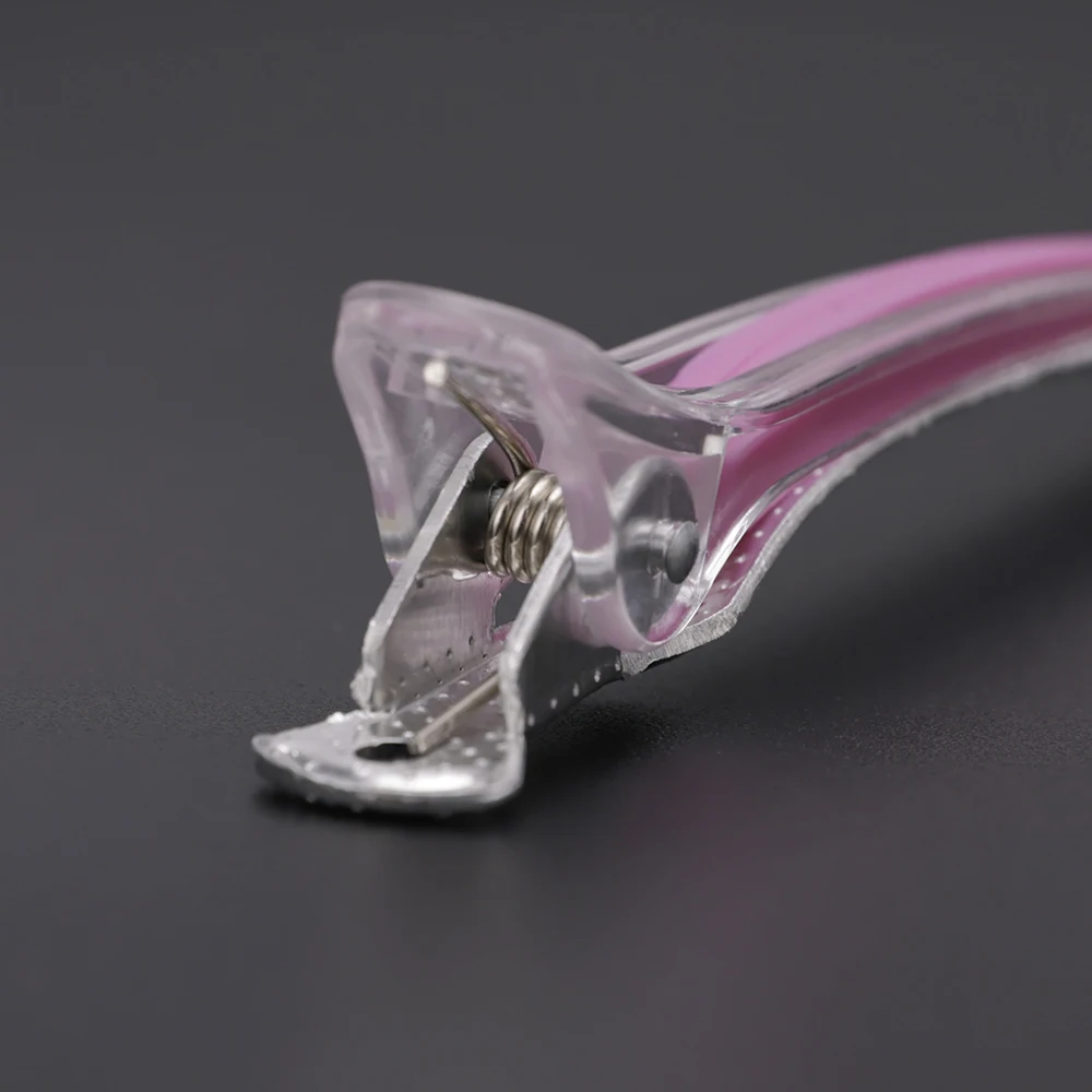 Color: PURPLE, Ships From: CN - 12pcs Heat-Proof Hairpins Hairdressing Sectioning Cutting Hair Clamps Anti-static Women's Hair Clips Styling Accessories
