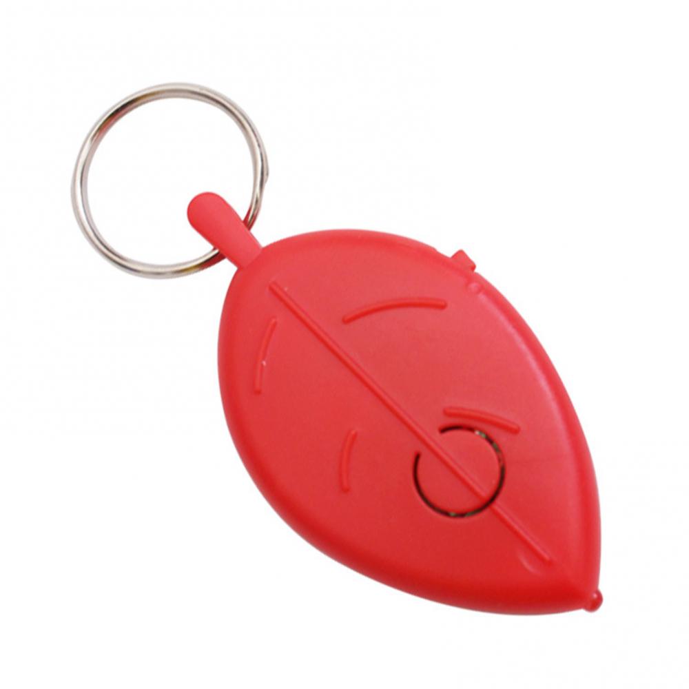 Color: GRAY - Funny Key Chains Women Men Whistle Key Finder Flashing Beeping Remote Lost Keyfinder Locator Keyring