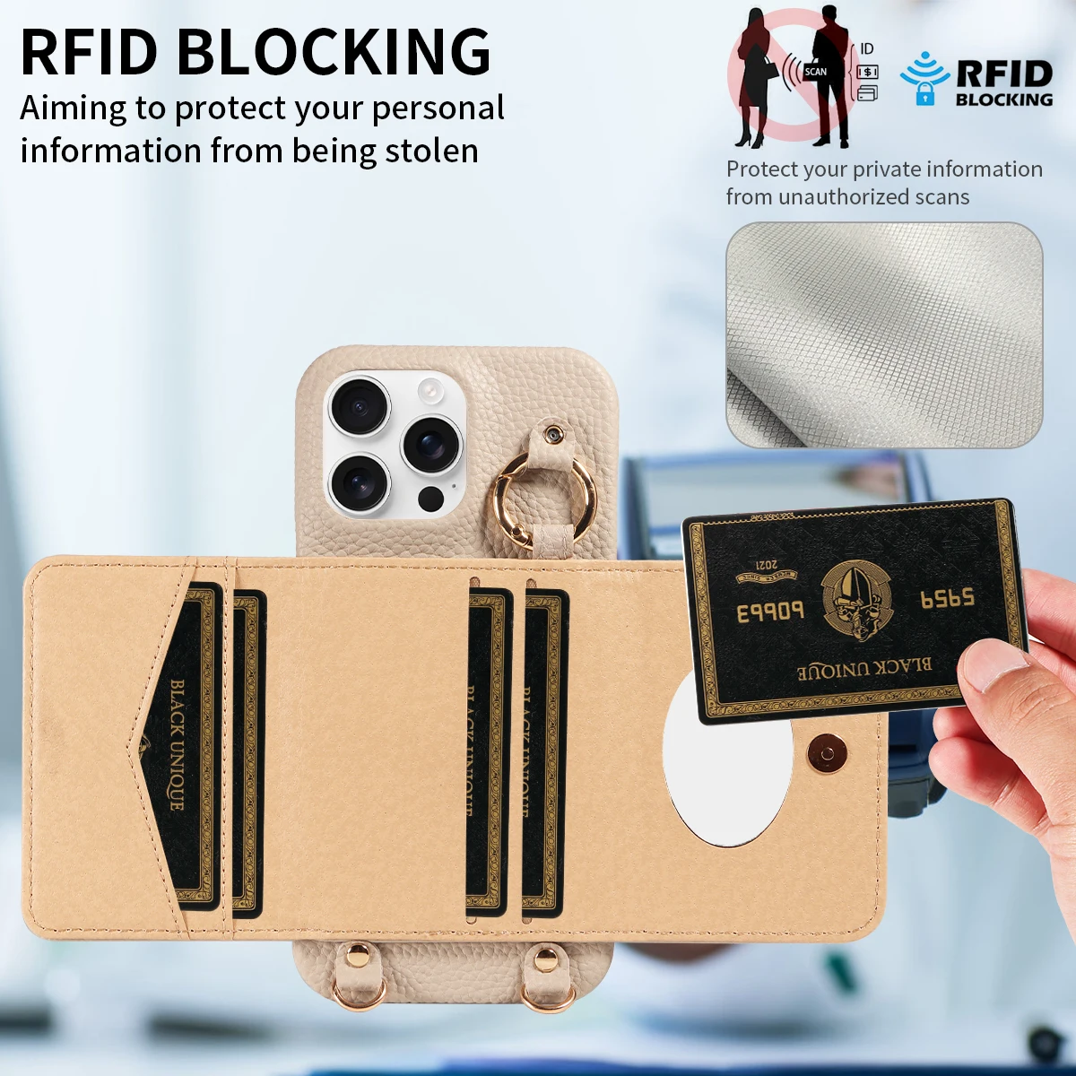 Color: Orange, Bundle: Case & Strap, Material: Artificial Leather, Compatibility by Model: iPhone 15 Plus - For IPhone16 15 Pro Max 14 13 12 Series PU Leather Magsafe Magnetic Wireless Charging Shockproof Crossbody Wallet Phone Case