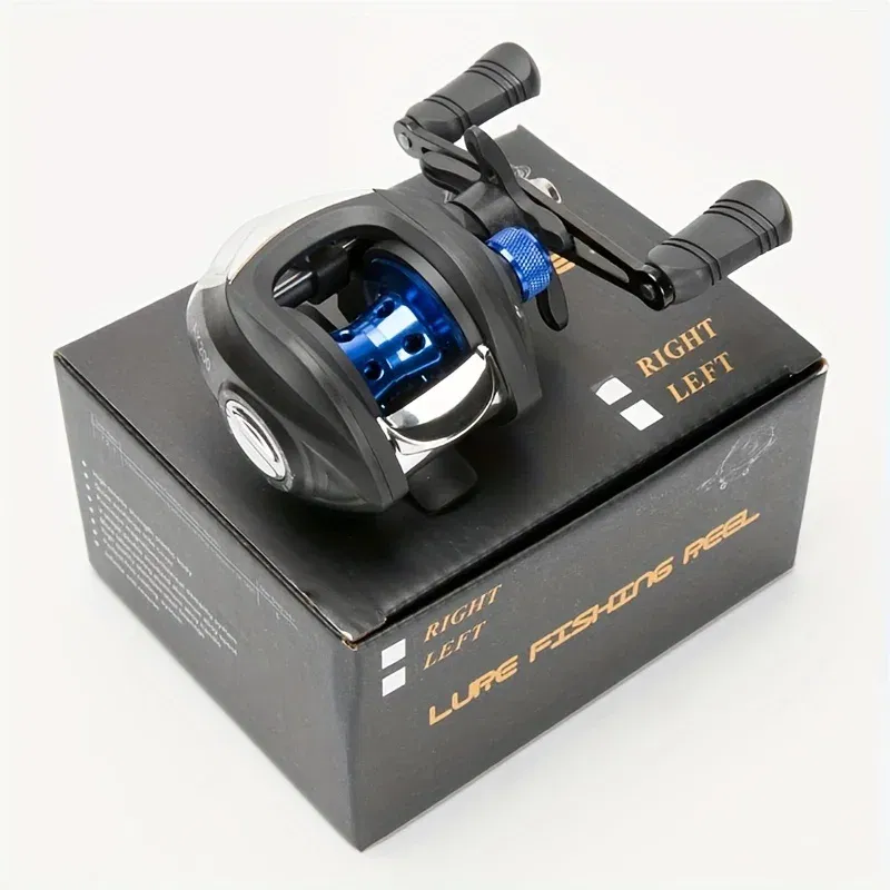Color: Blue, Use Mode: Right Hand, Bearing Quantity: 18 - BILLINGS Baitcasting Reel AK Series,7.2:1 Gear Ratio 18+1BB,18LB Max Drag,Shallow Spool,For Freshwater Saltwate
