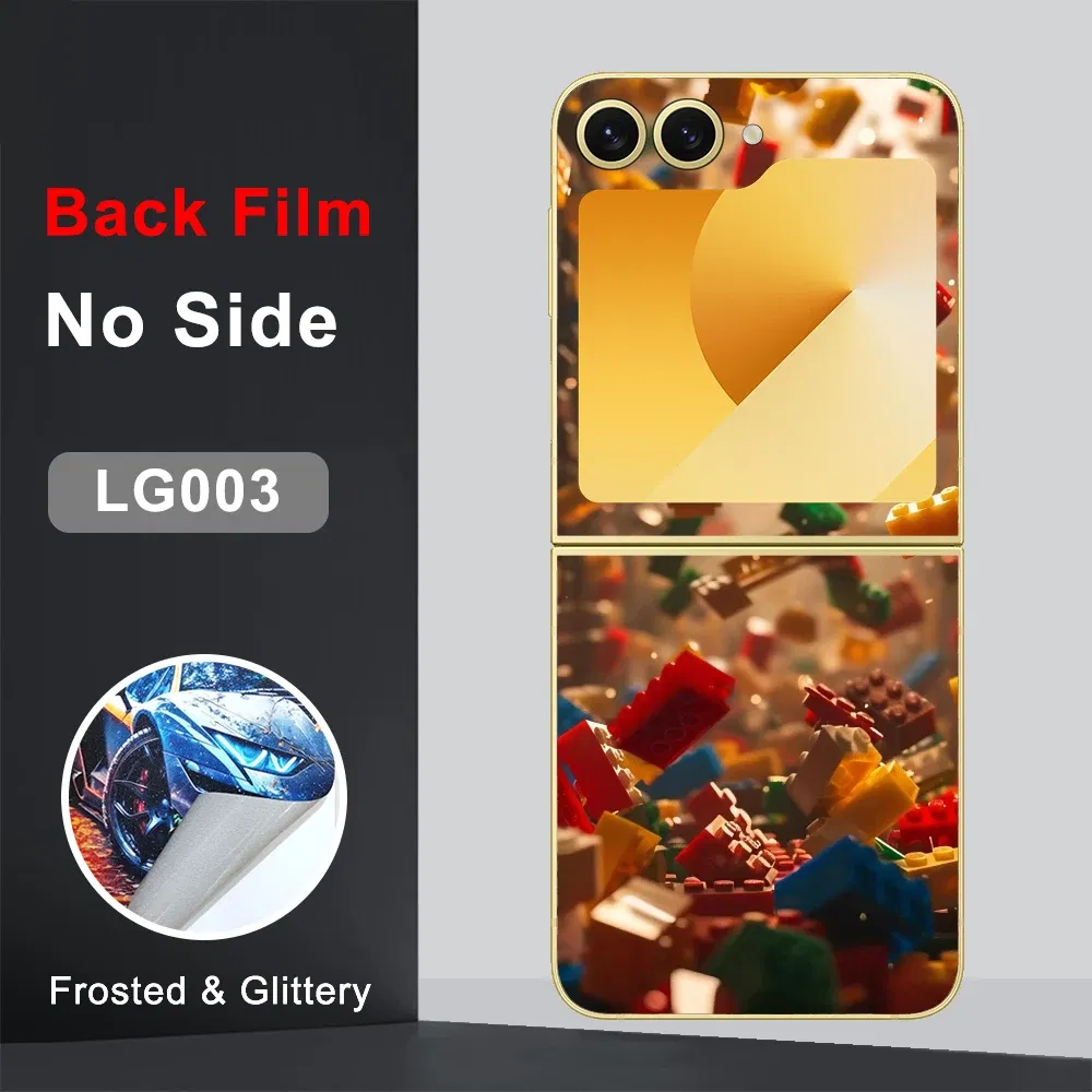Color: Orange, Bundle: Bundle 20 - CASEKiTTY Skin For Galaxy Z Flip 5 Back Film Samsung Z Flip 6 Sticker Flip 4 3 Protective Decal Wrap Back Cover Screen Protector