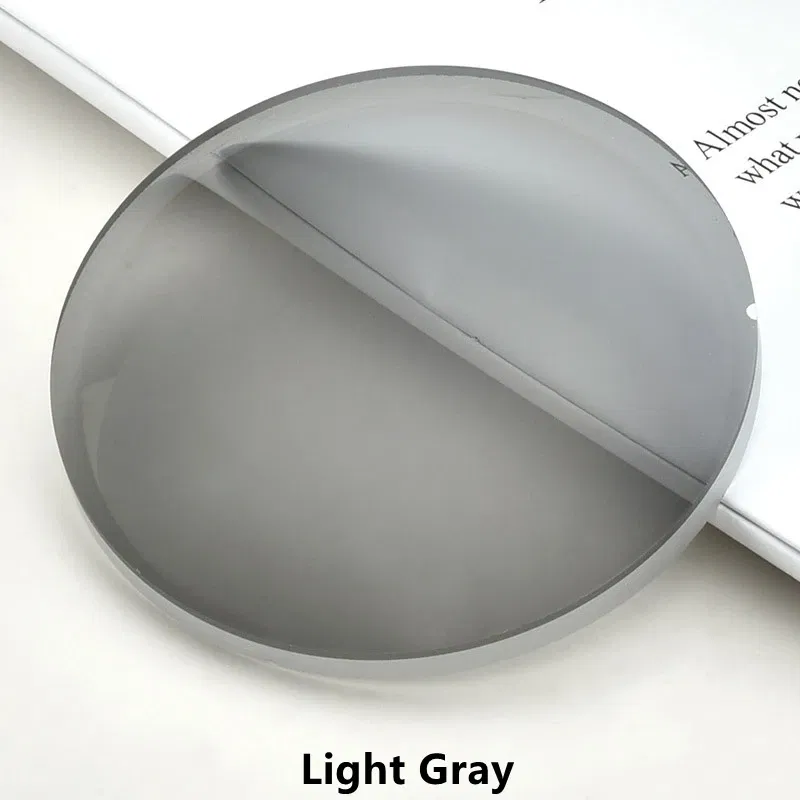 Lenses Color: Dark Brown, Lens Index: 1.61 - YIMARUILI 1.56 1.61 1.67 Polarized Lens Sunglasses Lens UV400 Optical Prescription CR-39 Resin Colorful Mirror Lens 1 Pair