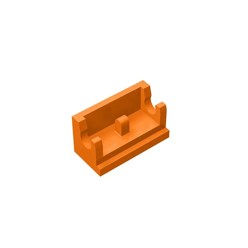 Color: Apricot - Gobricks 10PCs Building Blocks MOC Assembles Parts Compatible With 3937  DIY enlighten Block Bricks Educational Gift Toys 2022