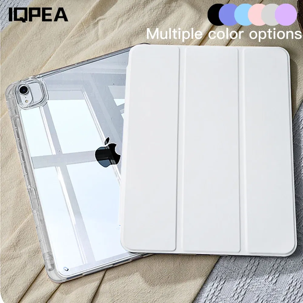 Color: Pink, Size: eleven - For 2025 iPad Air 11 Case iPad 10th Generation  11th A16  9th  Cover Gen  iPad Pro11 4 5 10.9in 12.9 M2 M3 M4 Pencil Holder Case