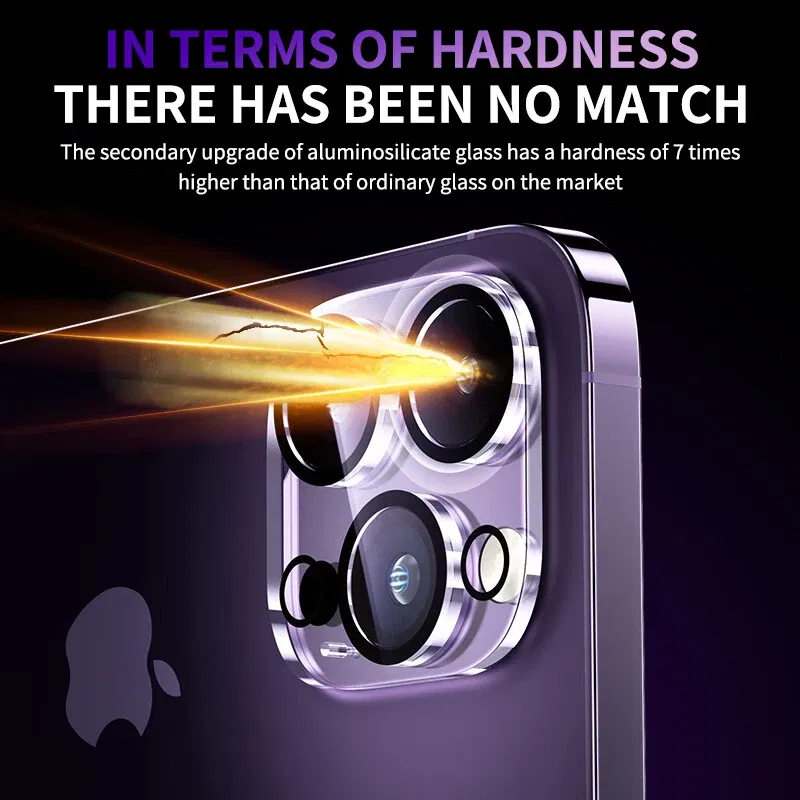 Color: Black, Bundle: Bundle4 - 4PCS Full Cover Camera Lens Protector Glass for IPhone 11 12 13 14 15 Pro Max Mini for IPhone Xs Max XR X 14Plus Tempered Glass