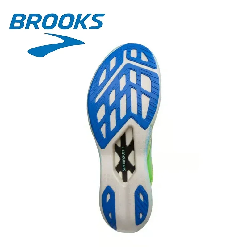 Color: MULTI, Shoe Size: 44 - Brooks Hyperion Elite 4 Series Gray Green Breathable Engineering Mesh Men's Lightweight Cushioning Running Shoes