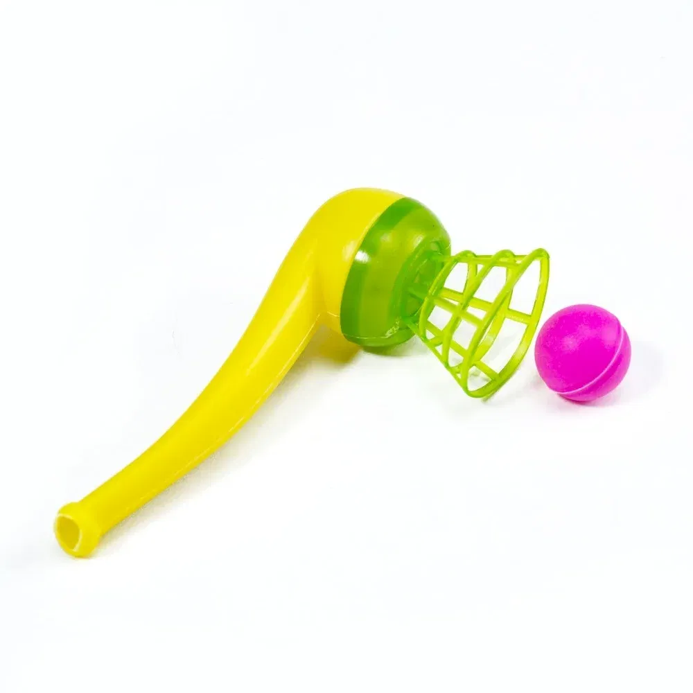 Ships From: UNITED KINGDOM - 2pc Plastic Pipe Blowing Ball Kids Toys Outdoor Games Balance Training Educational Toys Learning Toys for Children Funny Gifts
