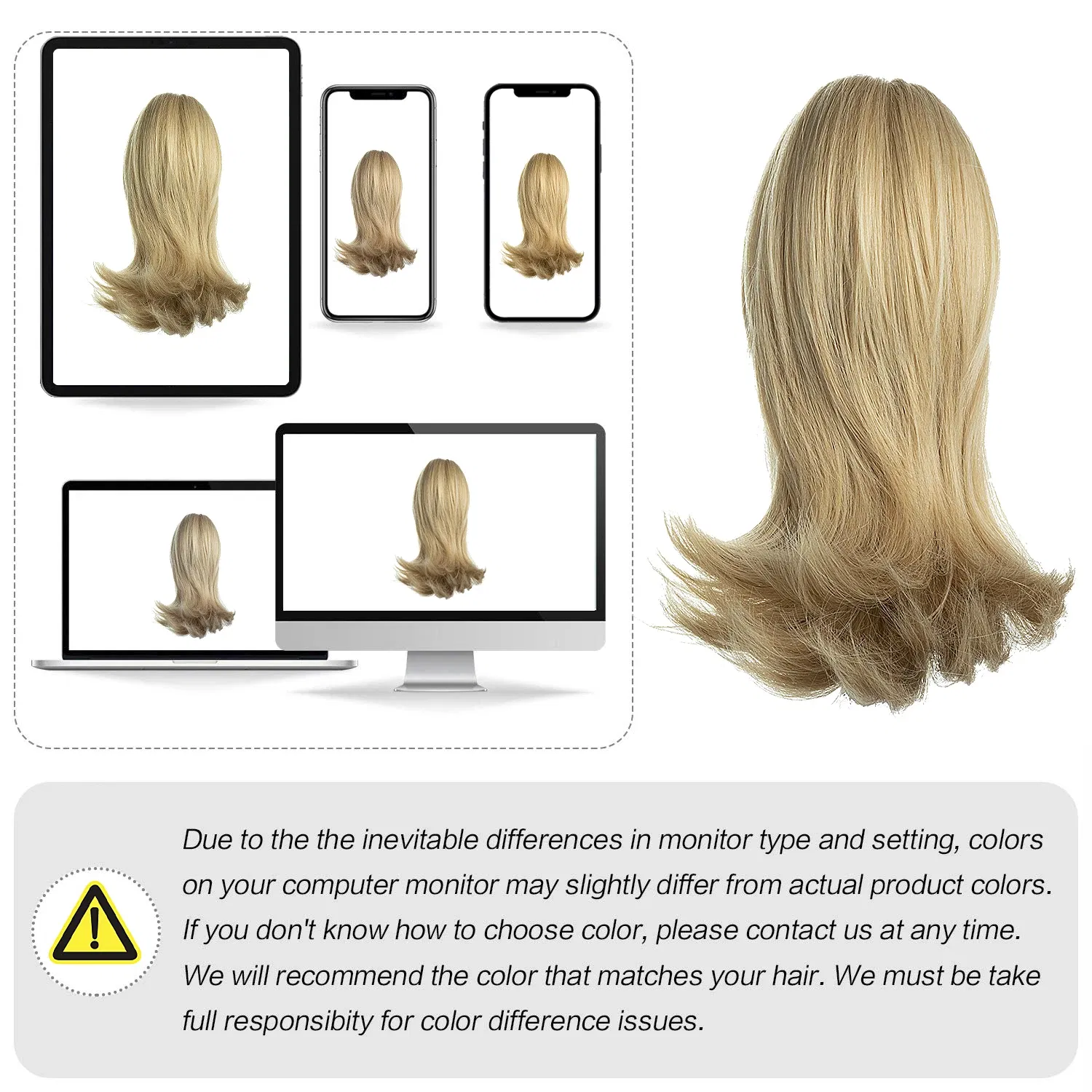 Color: 1B/30HL, Stretched Length: 12inches - Synthetic Claw Clip In Ponytail Hair Extensions Hairpiece Horse Tail Fake Hair Wavy Blonde False Pigtail With Elastic Band