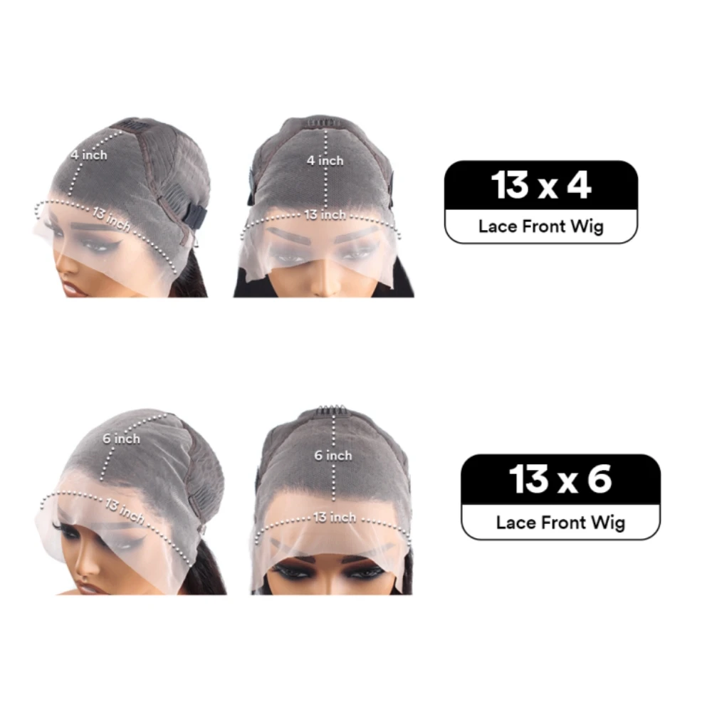 Stretched Length: 24inches, Hair Color: #6, Density: 180%, Ships From: CHINA - Bone Straight 13x6 HD Light Pink Lace Front Wigs 100% Human Hair For Women Brazilian 613 Color 13x4 Lace Frontal Wig Pre Plucked