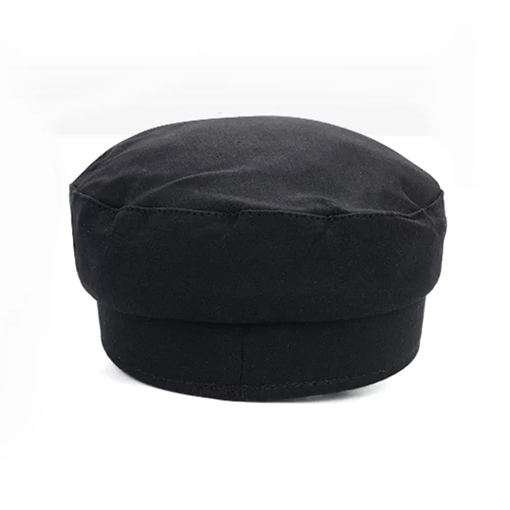 Color: WHITE, Hat Size: One Size - Autumn winter beret women black Retro men baker Newsboy hat Casual Spring British Classic Female Gatsby Flat Hats Military cap