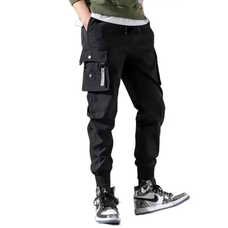 Color: SKY BLUE, Size: XXL - New Men Cargo Tactical Pants Work Combat Multi-pockets Casual Training Trousers Overalls Clothing Joggers Hiking Mens Cargo Pant
