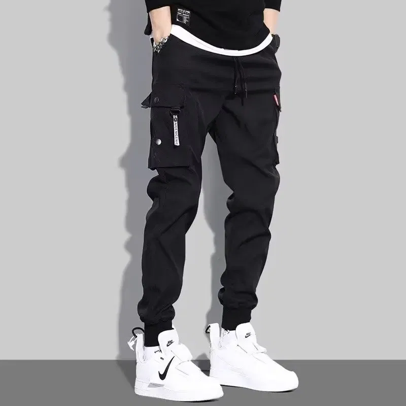 Color: SKY BLUE, Size: XXL - New Men Cargo Tactical Pants Work Combat Multi-pockets Casual Training Trousers Overalls Clothing Joggers Hiking Mens Cargo Pant