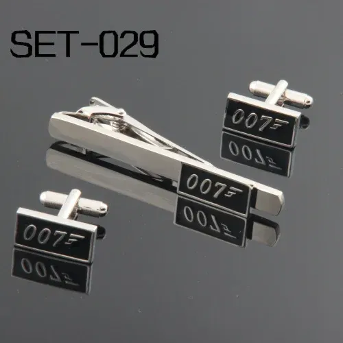 Novelty Interesting Tie Clips & Cufflinks  Can be mixed Free Shipping Set 029 Superhero Series 007