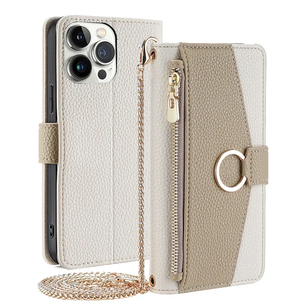 Color: black, Compatibility by Model: Galaxy A16 5G - Leather Phone Case for SAMSUNG Galaxy A05 A06 A16 A15 A36 A56 A26 5G  Crossbody Wallet Case Flip Mirror Cover with Long Lanyard