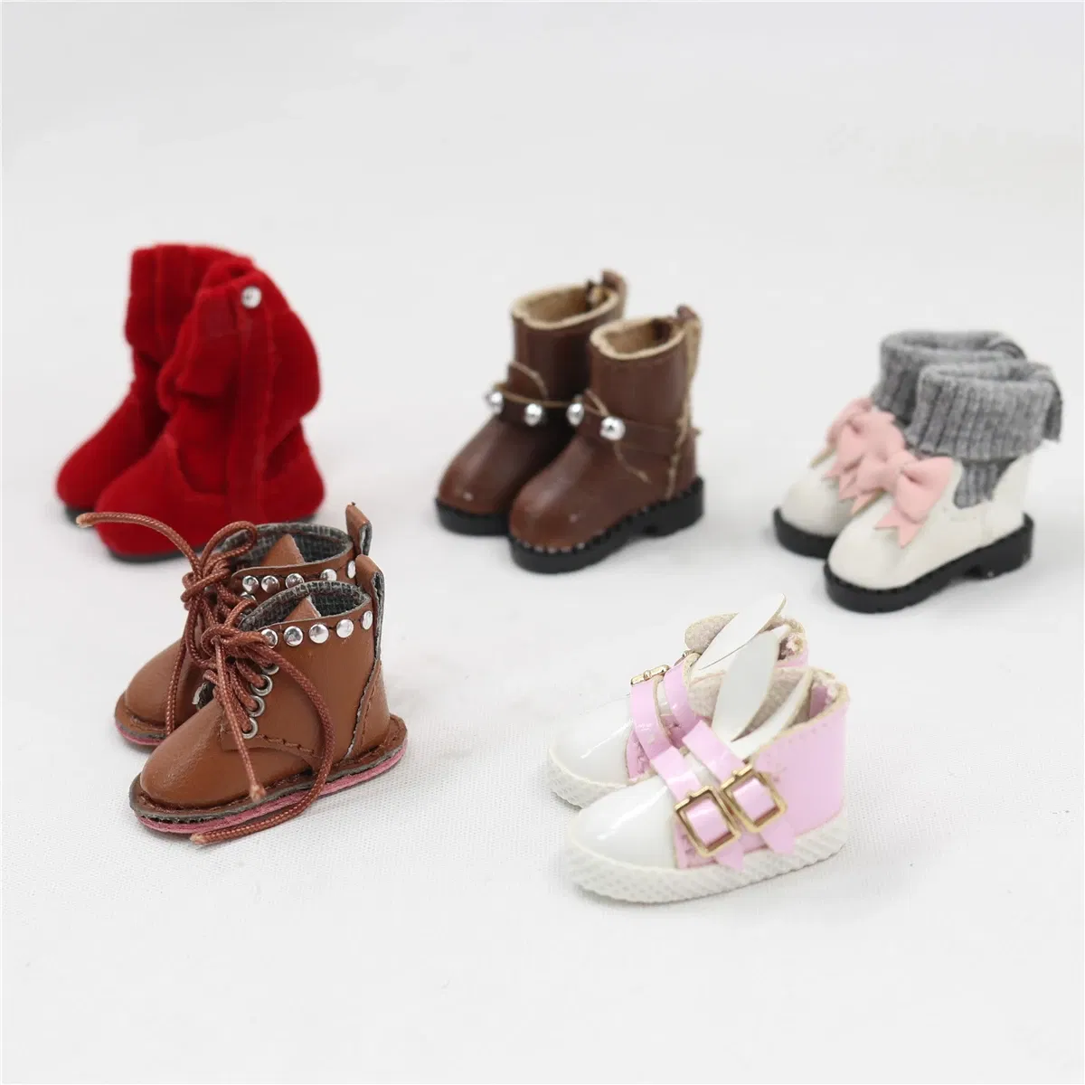 Color: Red - ICY DBS Blyth doll licca bjd azone joint body toys shoes fashion boots