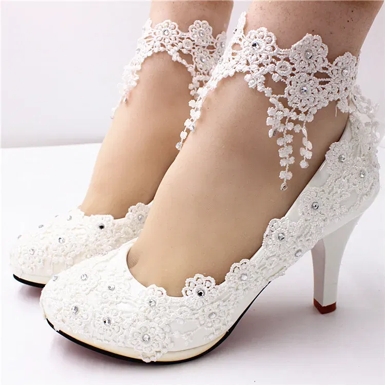 Color: WHITE, Shoe Size: 37 - Whitefemmes bottes with high heels  women's shoes 2020 botas mujer Women heelsBH0709