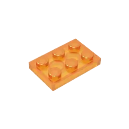 Color: Lime - Gobricks GDS-510 Plate 2 x 3 compatible  with lego 3021 pieces of children's DIY building block Particles Plate DIY