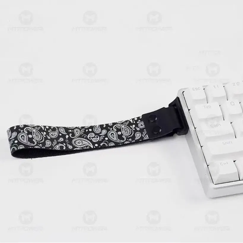 Color: BROWN - Keyboard Ribbon Mechanical Keyboard Strap Customization Magnetic Axis Keyboard Strap Wooting Atk68 Drunkdeer Looting Decor