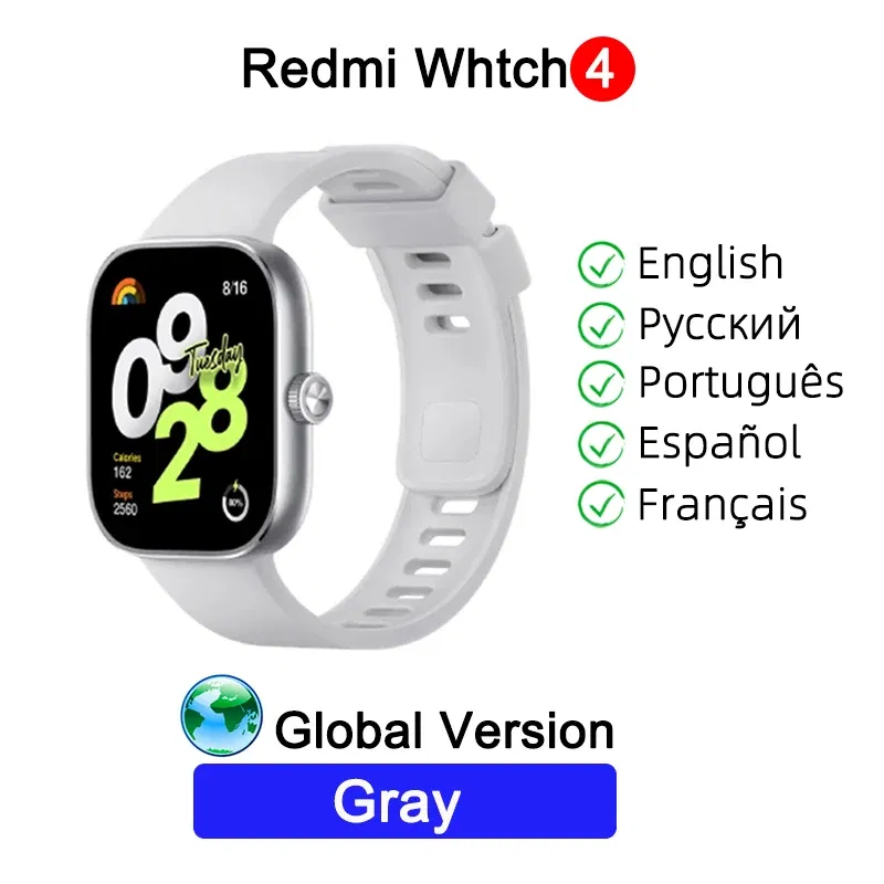 Color: Clear, Ships From: CHINA - New! Global Version Watch 4 Ultra Large 1.97'' AMOLED Display GPS GNSS Smartwatch Bluetooth Phone Call Smart Sleep Monitoring