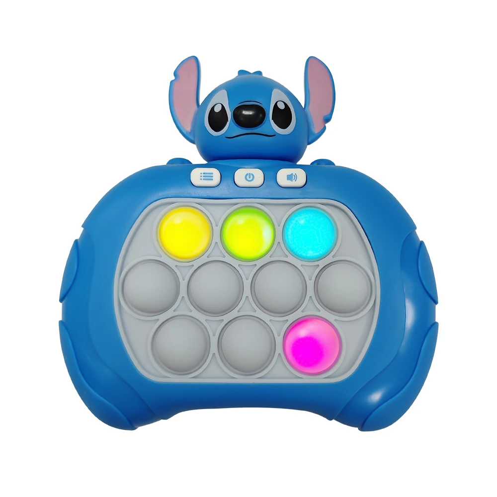 Color: Mixed - 2024 New Pikachu Quick Push Game Pop Up Fidget Bubble Electronic Pop it Pro Game Light AntiStress Toys For Adult Kids Gift 2024