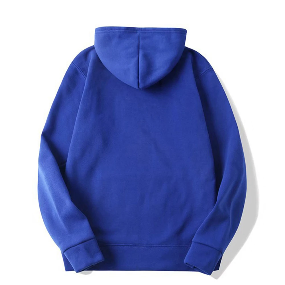 Color: Blue, Size: XXL - Plain Sublimation Fleece Hoodies Bulk Wholesale Pullover Men Hooded Sweatshirt Cheap Solid Hoodie For Man Sudaderas Para Hombre