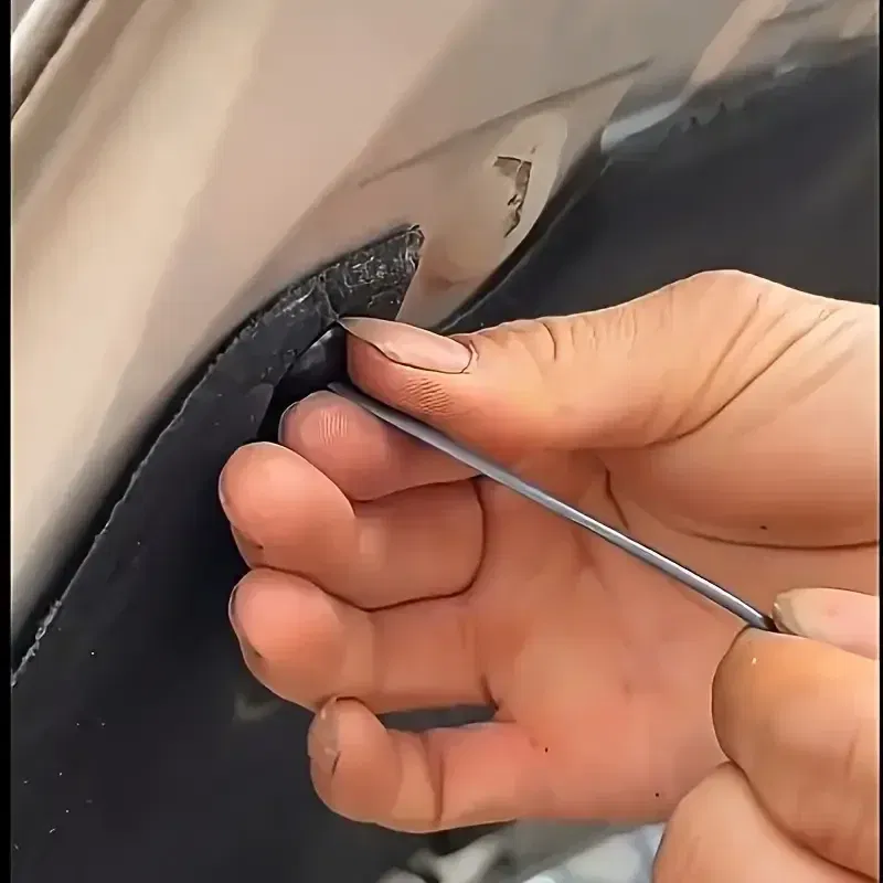 Color Name: Blue - 600set Nylon Universal Cable Tie Buckle Heavy Duty Self-Locking Zip Ties Holder with Pin Fasteners Car Body UV Resistant Zipties