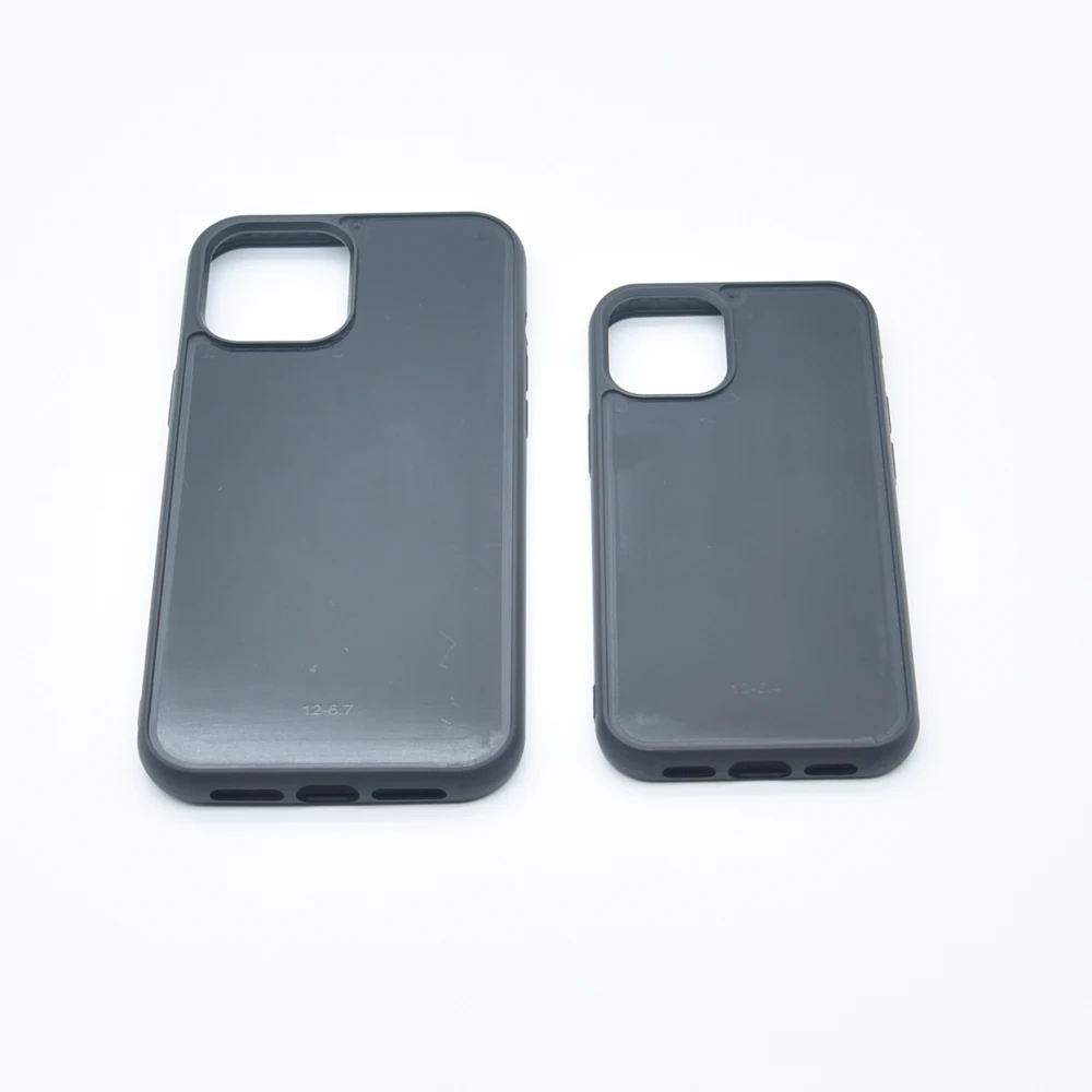 Material: PC + TPU - For iPhone  16 15 14 13 12 mini 11 Pro Max  6 7 8 S Plus Xr X Xs Blank Phone Case for Resin Vinyl DIY Rubber Phone Case Blanks