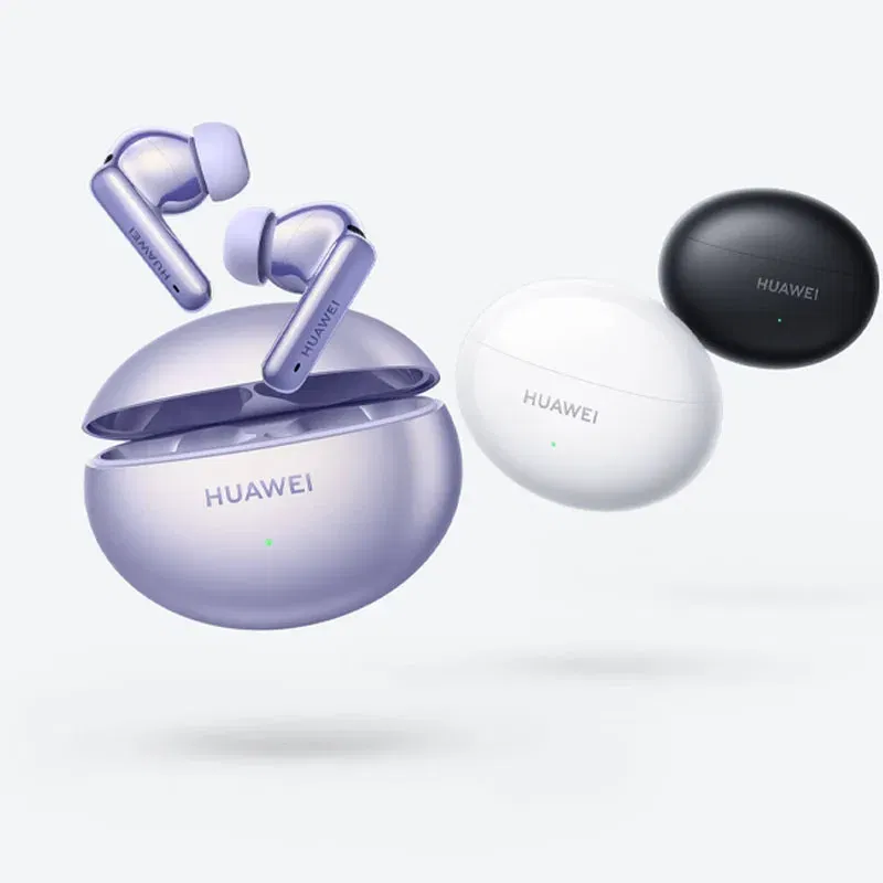 Color: WHITE - 100% Original Huawei Freebuds 6i (T0019) Bluetooth Headphone  ANC 3.0 Punchy Bass 35-Hour Battery Life Earphone Headset