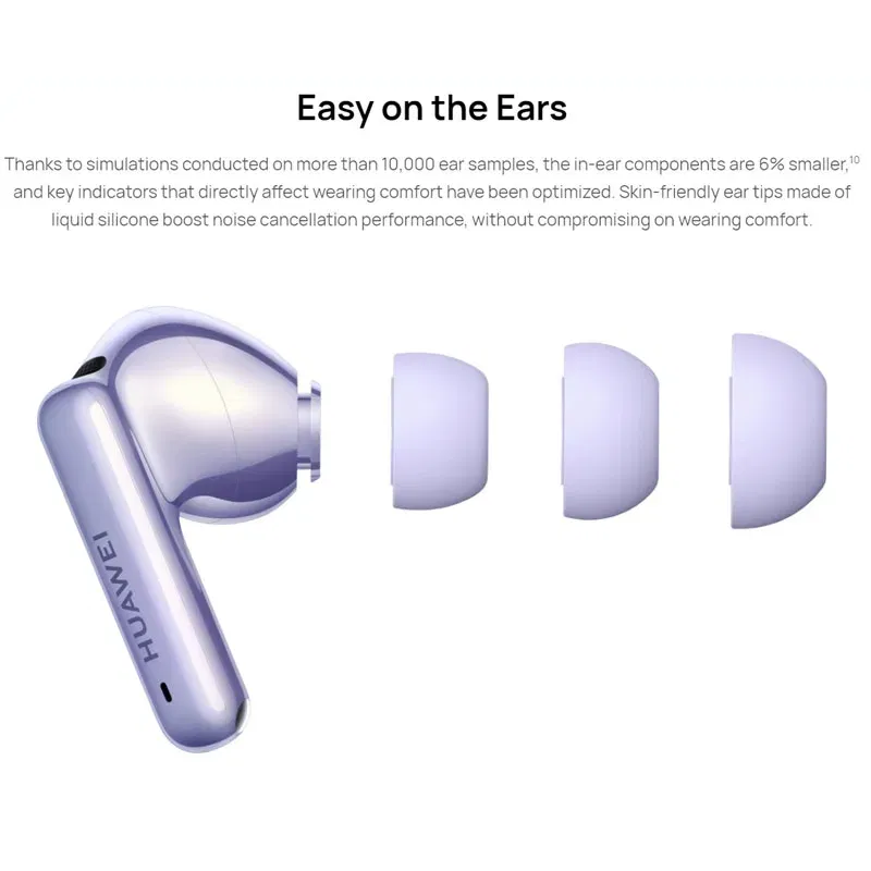 Color: WHITE - 100% Original Huawei Freebuds 6i (T0019) Bluetooth Headphone  ANC 3.0 Punchy Bass 35-Hour Battery Life Earphone Headset