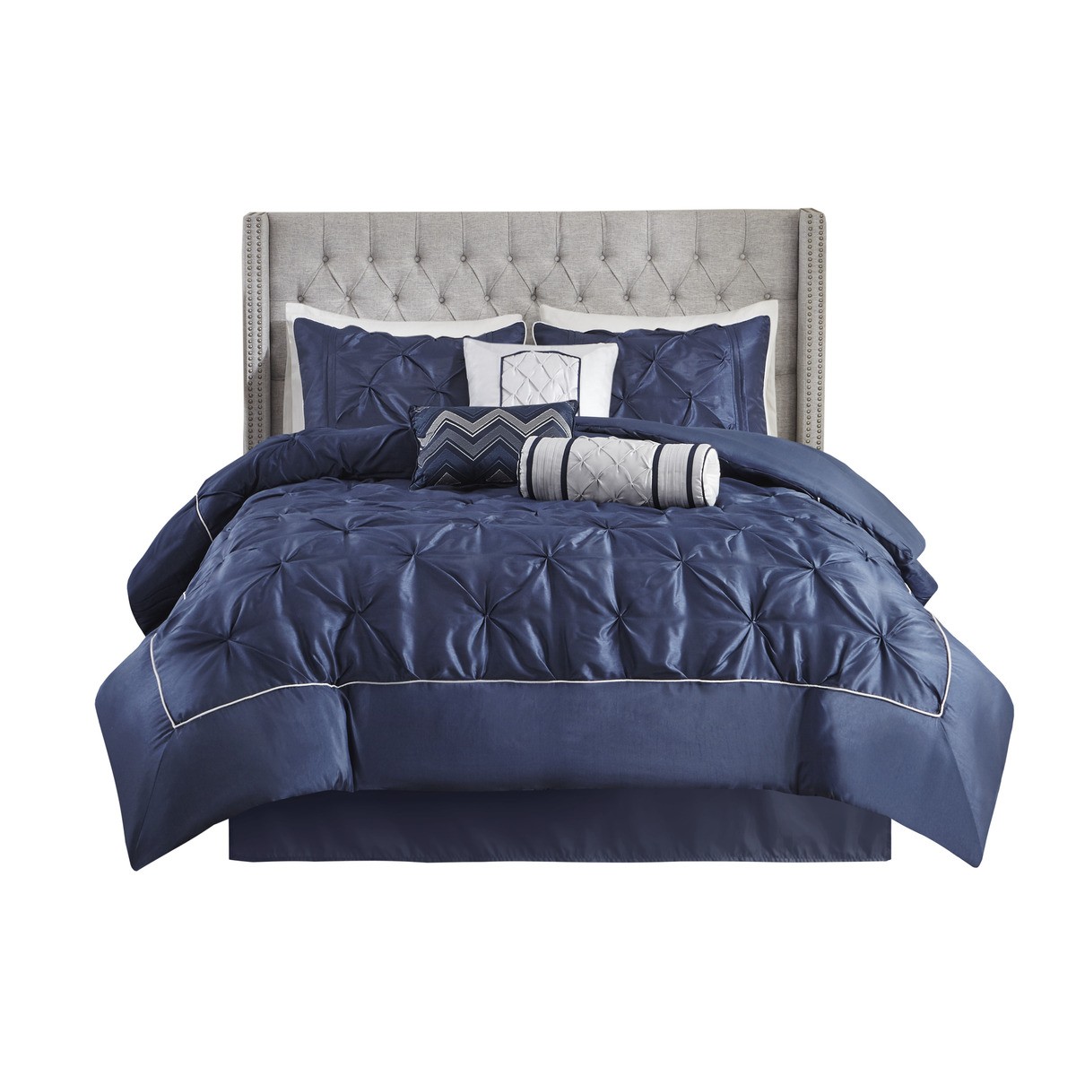 Navy Blue Super King Duvet Cover