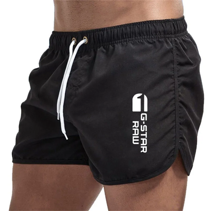 Color: Blue, Size: XXXL - Summer new men's luxury beach pants clothing quick dry gym jogging sexy shorts vacation casual swimming trunks