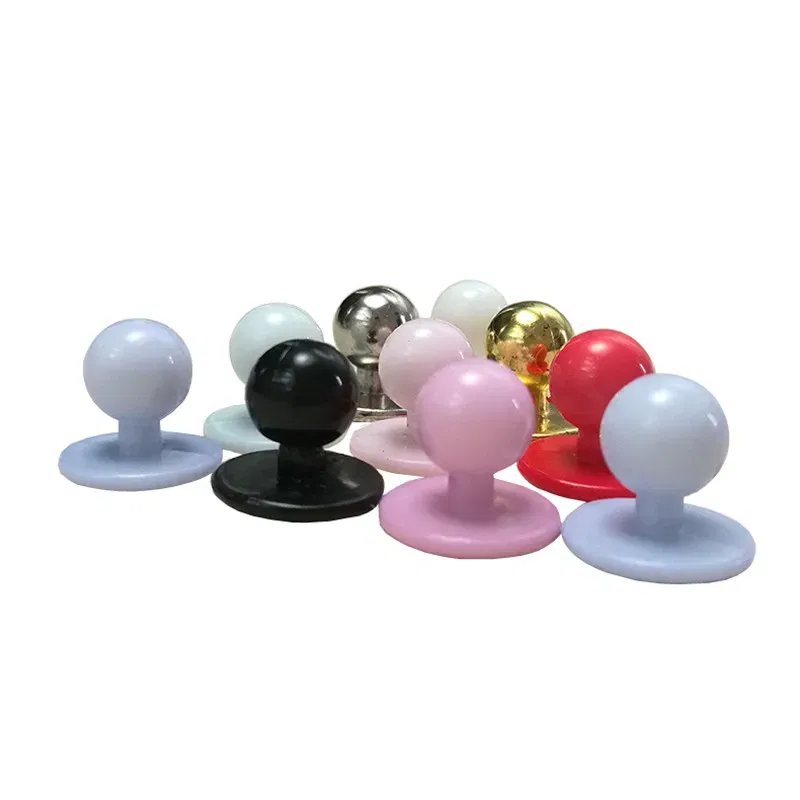 XUNZHE 10 Pcs 11.5*18mm Restaurant Chef Uniforms Suit Buttons Color Plastic Buttons For Diy Costumes Parts Accessories