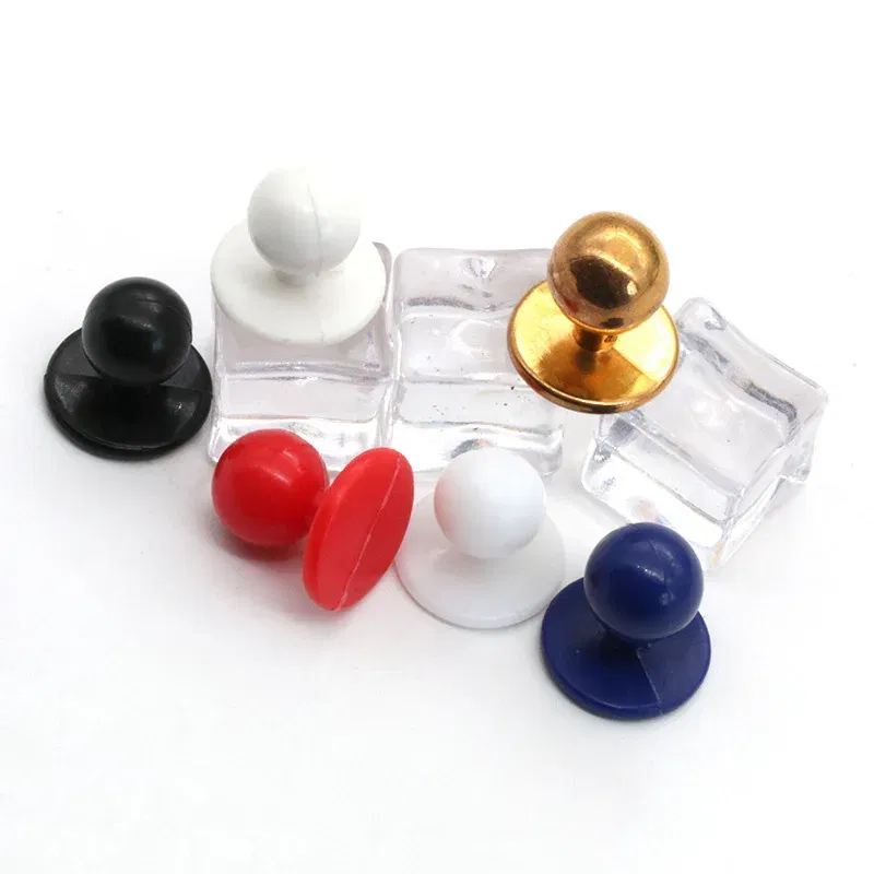 XUNZHE 10 Pcs 11.5*18mm Restaurant Chef Uniforms Suit Buttons Color Plastic Buttons For Diy Costumes Parts Accessories