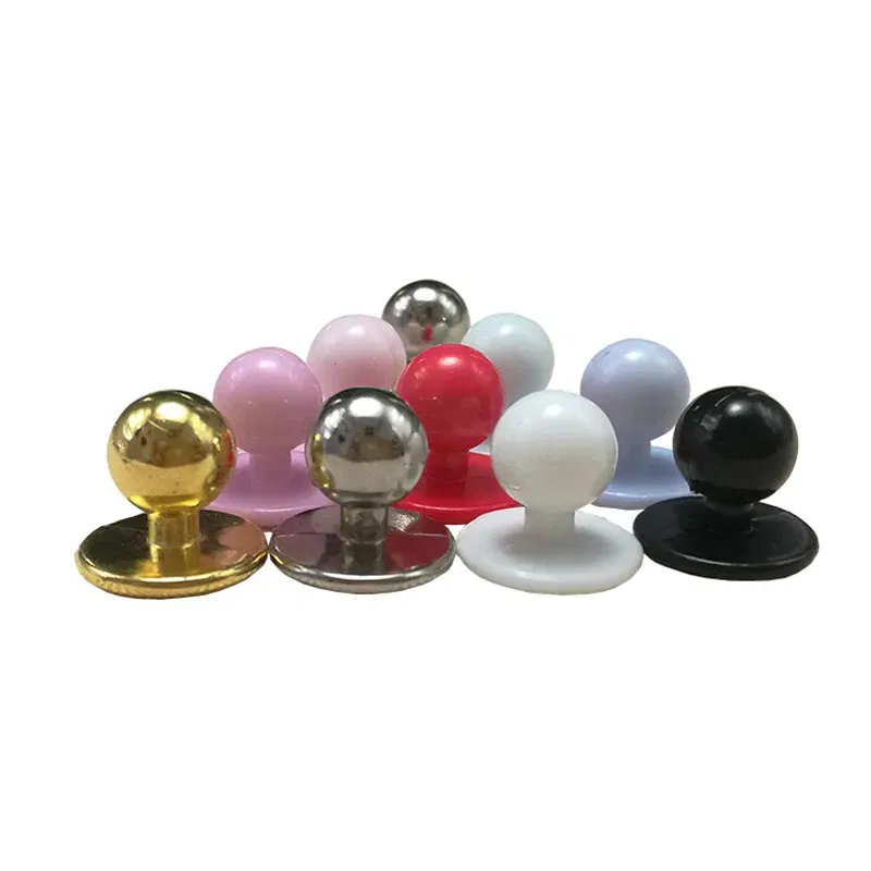 XUNZHE 10 Pcs 11.5*18mm Restaurant Chef Uniforms Suit Buttons Color Plastic Buttons For Diy Costumes Parts Accessories