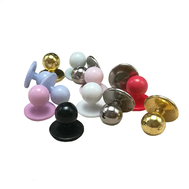XUNZHE 10 Pcs 11.5*18mm Restaurant Chef Uniforms Suit Buttons Color Plastic Buttons For Diy Costumes Parts Accessories