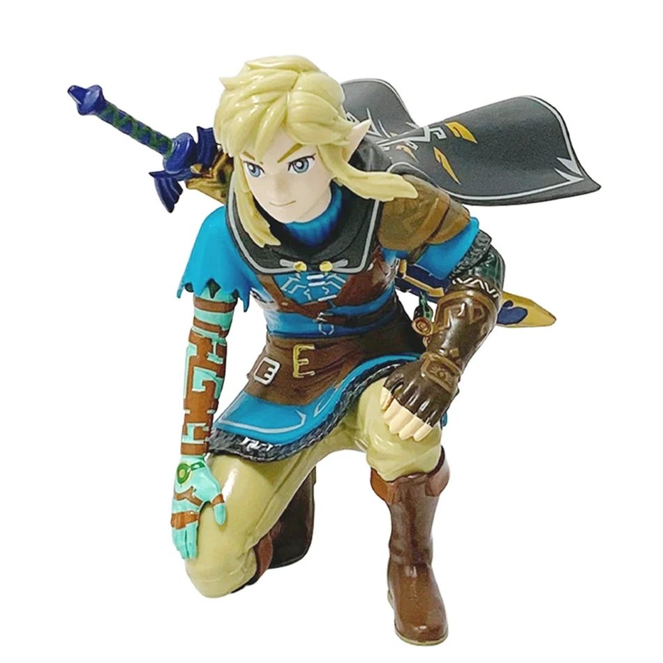 Color: black - 12CM The Legend of Zelda Anime Figure Link Treasure Box Monster Anime Figure Toys Action Figurine Model Collection Doll Toy Gift