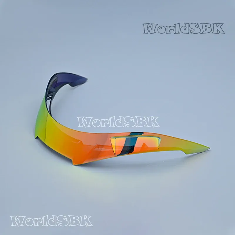 Color: Beige - Motorcycle Helmet Rear Spoiler Replacement for AGV K6 Tail Parts & Accessories