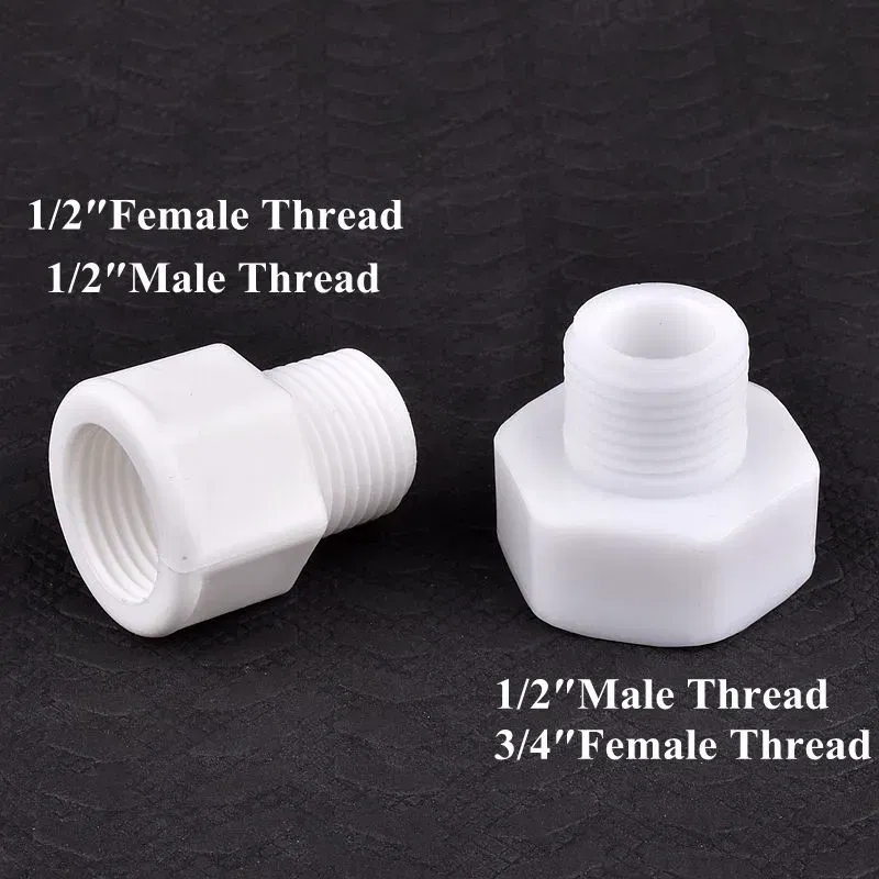 Color: Blue, Diameter: 1/4'' - 1~20pcs 1/2" 3/4" 1" Male/Female Thread Bushing Connector Equal/Reducer Nipple Joint Aquarium? Tank Garden Water Pipe Connector