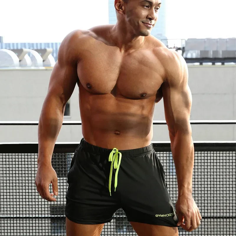 Navy Swim Trunks
