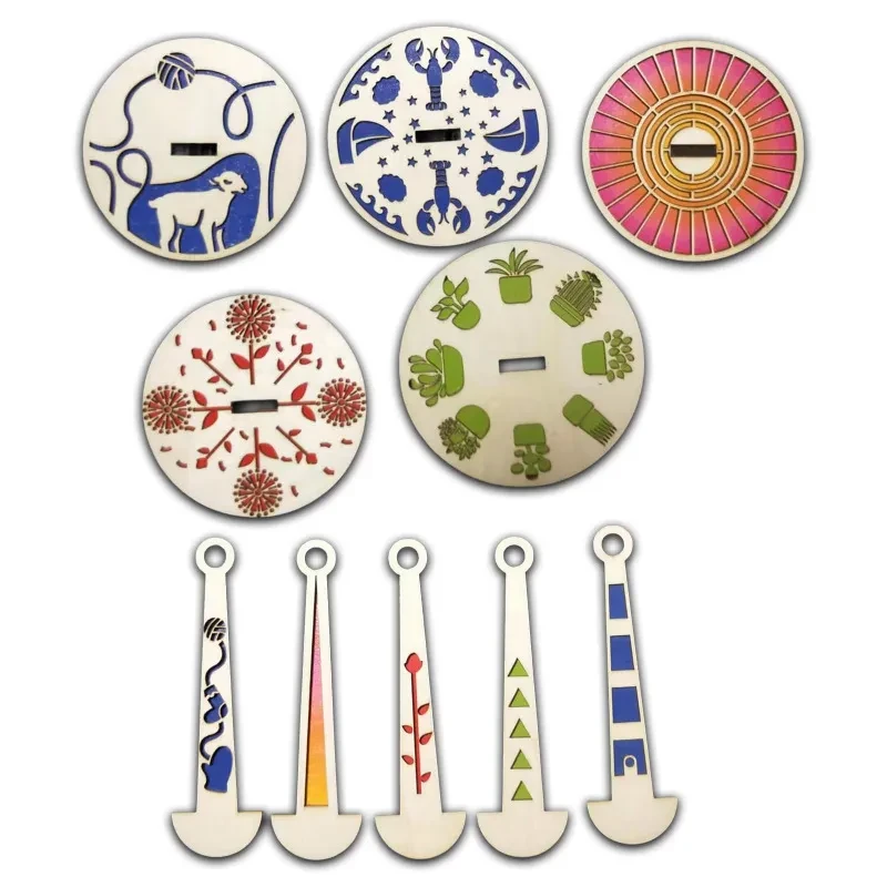 🎉New Year Hot Sale 50% OFF💐Portable Wrist Yarn Holder, Travel Wrist Hanging Yarn Dispenser, Gift for Crocheter