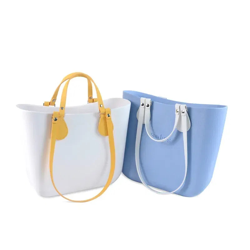 Color: Yellow - New Long Short Leather Handheld Single Shoulder One-Piece Straps Handles O Bag Accessories Multifunctional Strap for Obag
