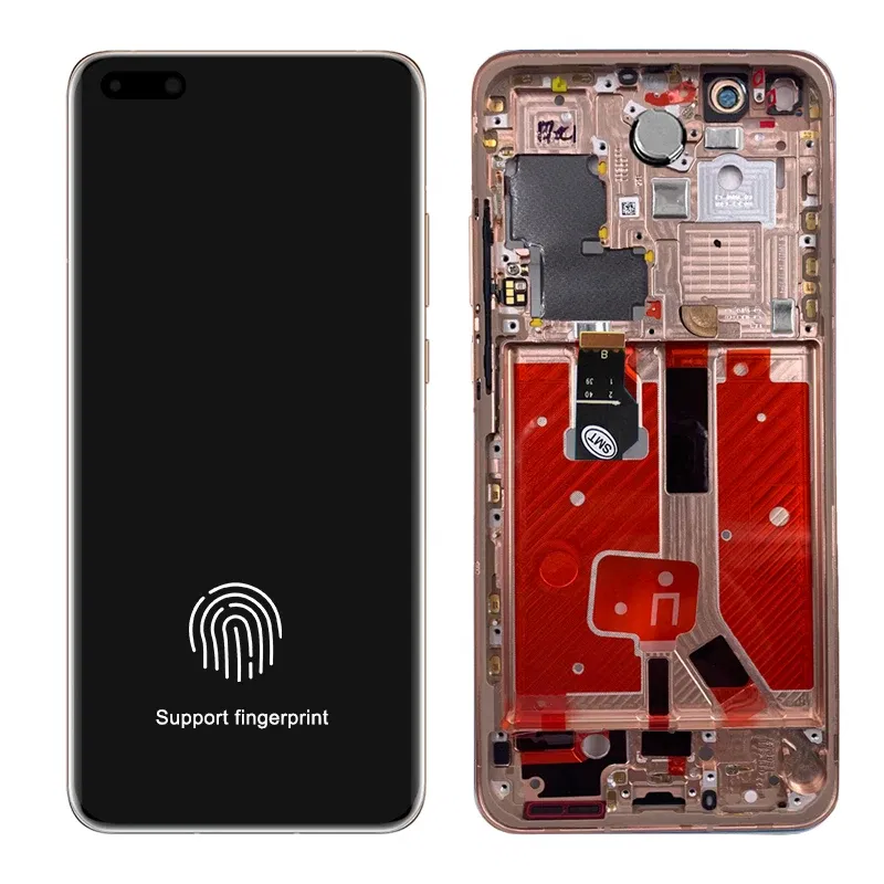 Color: NAVY, Ships From: CHINA - New A+ 6.58"NEW P40 Pro Screen Replacement for huawei P40 Pro LCD display ELS-NX9 ELS-N04 Touch Screen Digital with Frame