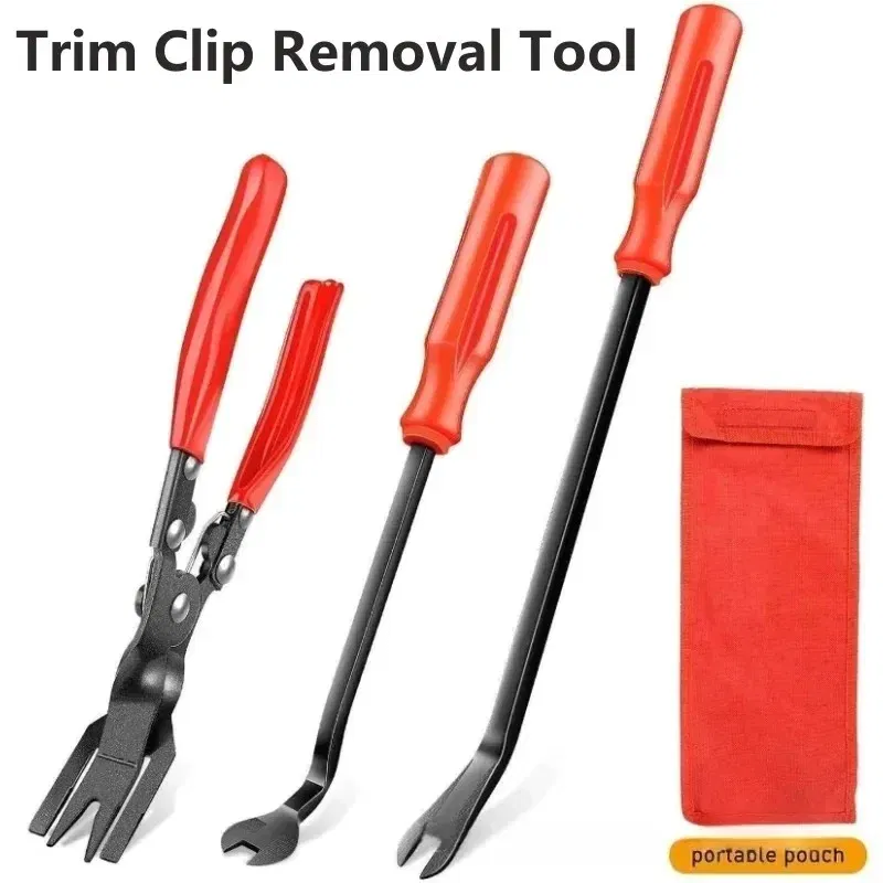 Color Name: Green - Car Headlight Repair Installation Tool Trim Clip Removal Pliers Van Door Panel Fascia Dash Upholstery Remover Tool Dropshipping