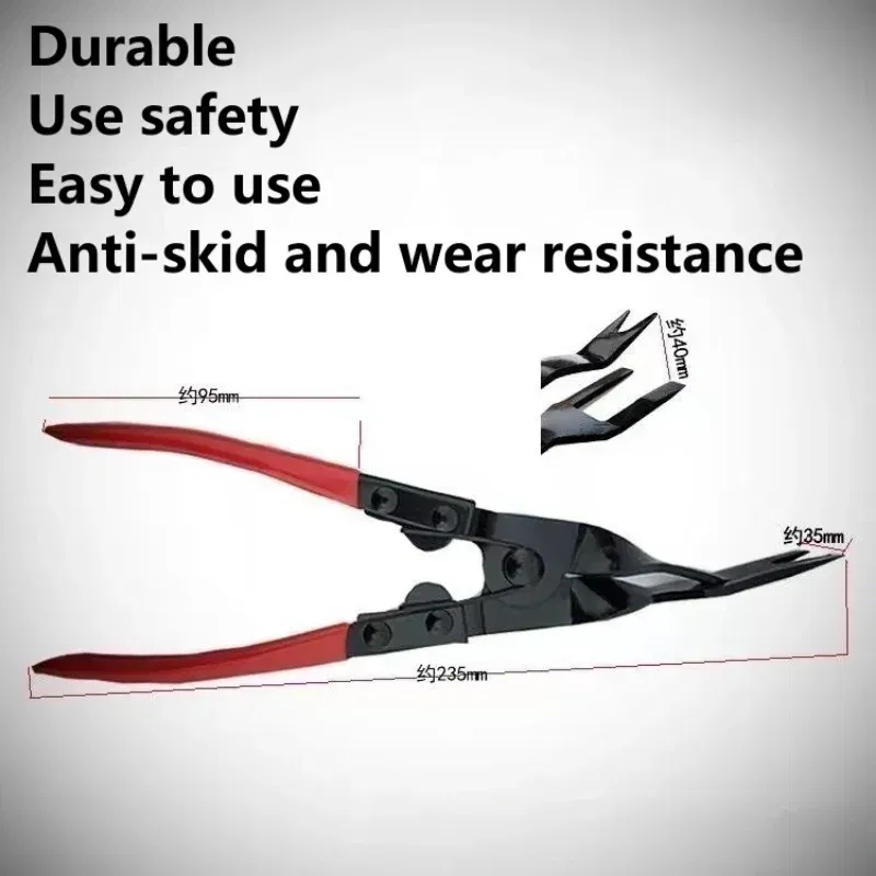 Color Name: Green - Car Headlight Repair Installation Tool Trim Clip Removal Pliers Van Door Panel Fascia Dash Upholstery Remover Tool Dropshipping
