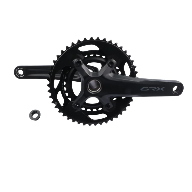 Color: Red, Crank Length: 172.5mm, Chainwheel Teeth: 30T, bottom bracket: BB92 - Shimano GRX RX600 2x11S Crankset 170MM 172.5MM 46-30T Chainring Wheel GRX Gravel Crankset 22speed RS501 PF BB RS500 BSA