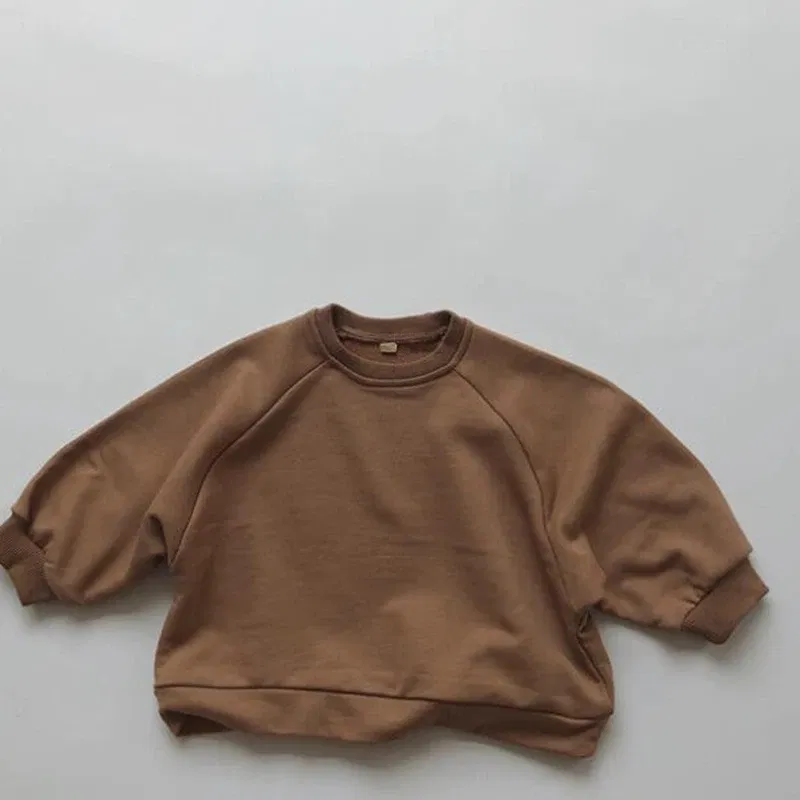 Color: SKY BLUE, Kid Size: 3T?€?€·?¤–运动?‰ - Children Clothing Japan Korean Style Autumn Spring  Baby Girls Boys Casual Long Sleeve Sweatshirts T-shirt Kids Pullover Tops